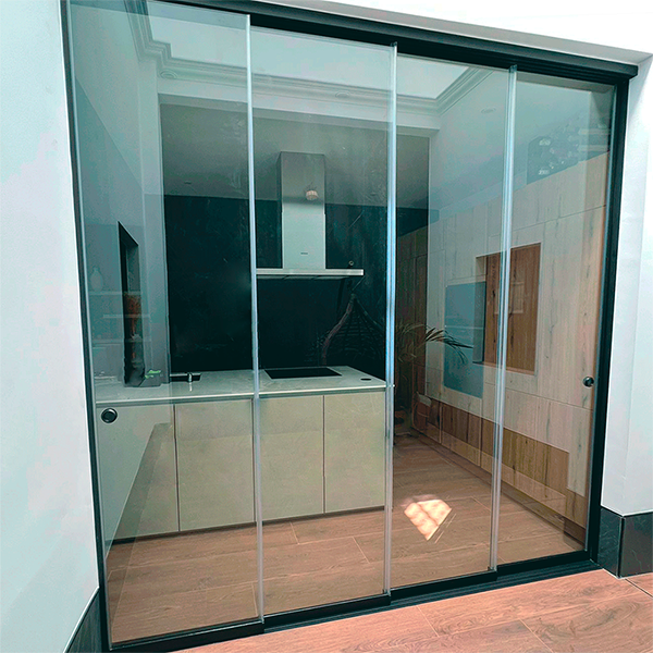 Cortina Cristal Corredera modelo KG-50 | Kurtenglass